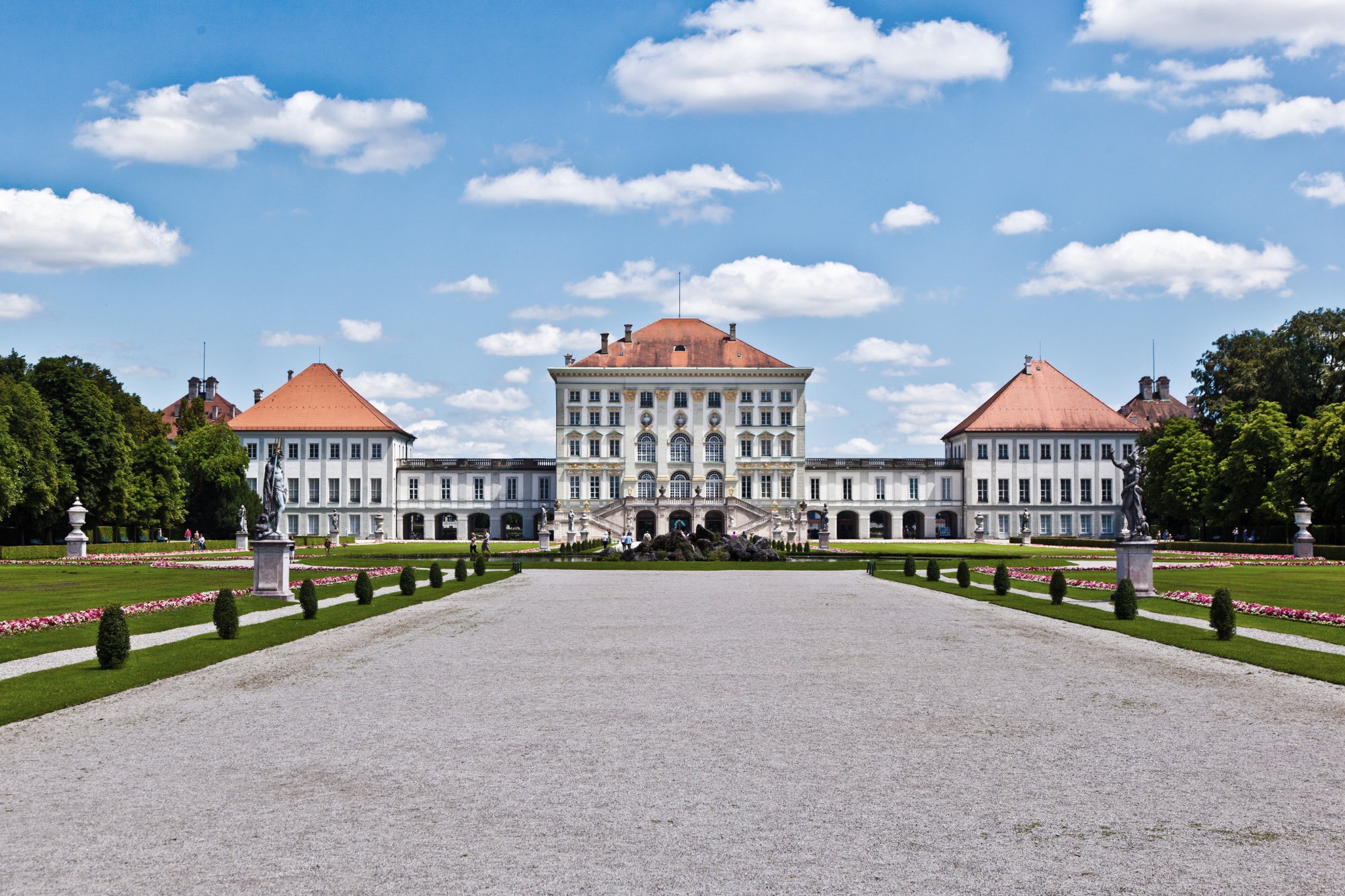 Schloss Nymphenburg Frontalansicht